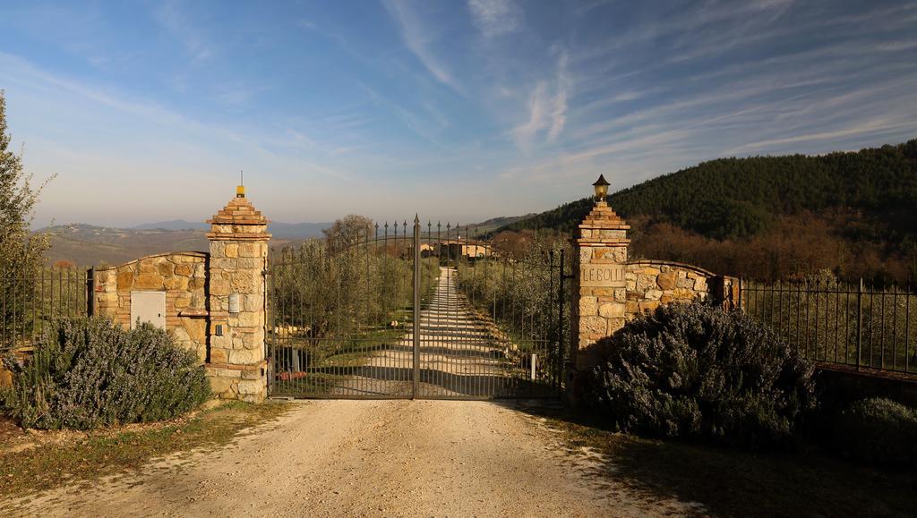 Villa Le Bolli Radicondoli Exteriör bild
